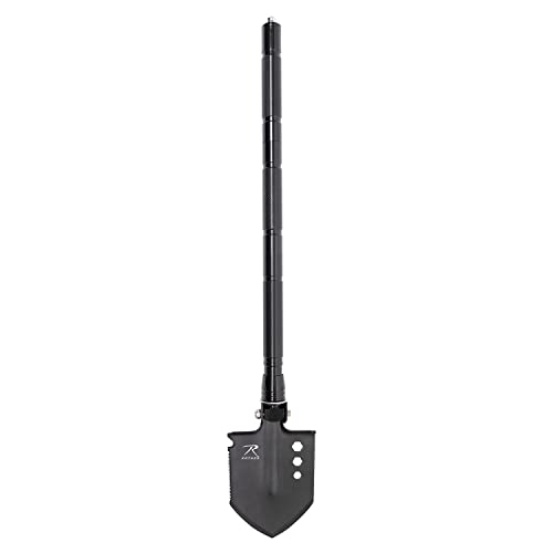Rothco 8-1 Multi-Tool Survival Shovel, Portable Camping Shovel, Tactical Entrenching Tool, Stainless Steel