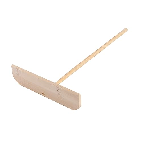Mikinona Förmiger Bambus Pfannkuchen-teigverteiler Holz Küchenwerkzeug Für Dünne Chinesische Crepes Gleichmäßiges Verteilen Sicher Und Langlebig Für Hausgebrauch