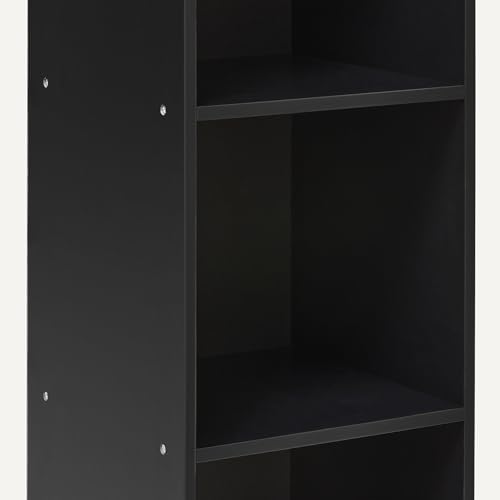 Image of Amazon Basics 3-Cube Bookcase Compatible with Fabric Storage Cube Organizers, Black