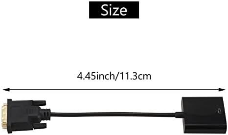 KELING to VGA Adapter Cable 1080P -D to VGA Cable 24+1 25 Pin Male to 15 Pin VGA Female Video Converter for PC Display