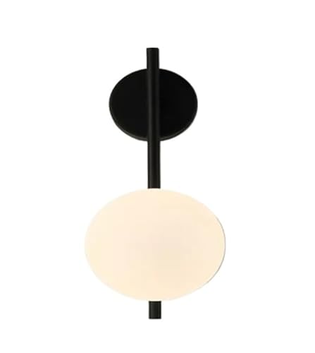 Apliques de pared LED dorados de 9W con luz blanca fría para dormitorios modernos