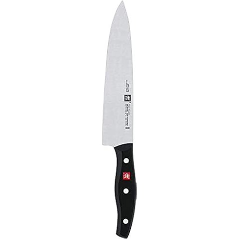 Clementoni 1001364 ZWILLING Kochmesser, Klingenlänge: 20 cm, Breites Klingenblatt, Rostfreier Spezialstahl/Kunststoff-Griff Cover