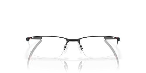 Image of Oakley Mens OX3218 Socket 5.5 Rectangular Eyeglasses