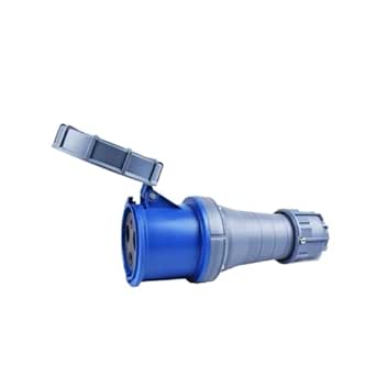 IP67 Industrial Plug and Socket 63A 125A 3P/4P/5P PA66 Wall Mounted ...