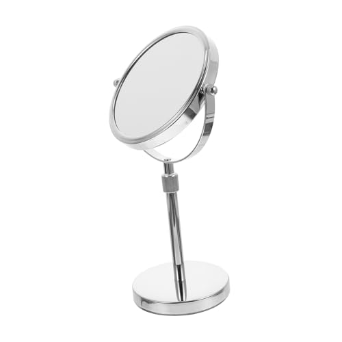 Espejo de Maquillaje Redondo Portátil con Luz LED