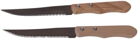 Couteaux à Steak Lot de 2 - Fabriqués en France, Acier Inoxydable...