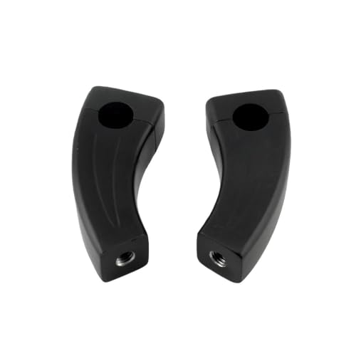 Rehausseurs de guidon noirs 1 pouce 25mm pour V-Star et VTX