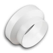 Reducer - 5" to 4" (125-100mm) For ducting and Extractor Fans