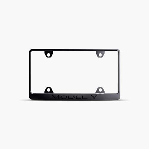Image of Tesla Model Y License Plate Frame (Satin Black)