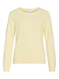 Viril O-Neck L/S Knit Top - Noos, Color Amarillo Pastel., L