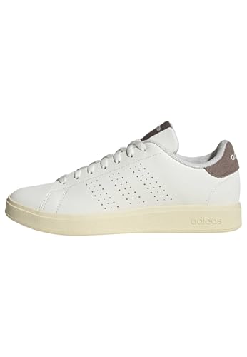 adidas Herren Advantage Base 2.0 Shoes Core White/Core Black/Trace Brown 44 EU