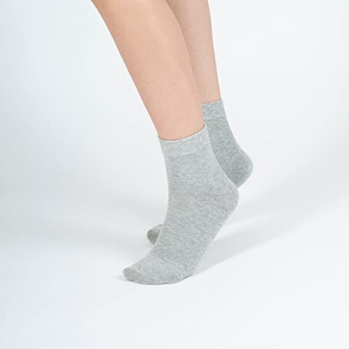 40% Silver Infused Grounding Socks - Conductive Earthing Socks for Men & Women (3 Pairs)3