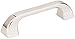 Jeffrey Alexander 972-96NI Marlo Cabinet Pull, Polished Nickel