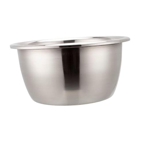 Gcljlmy Lavello in acciaio inox, lavabo, multiuso, utensile da cucina spesso, ciotola per il pane, lavastoviglie per frutta, cereali, fagioli (36 cm)