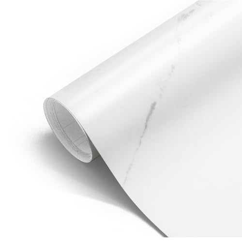 seonta 16"x78.74" Marble Contact Paper Peel and Stick Wallpaper for Bathroom Kitchen Cabinets Liner Countertops Decorative Self Adhesive Film Stain-Resistant Waterproof PVC Wall Sticker