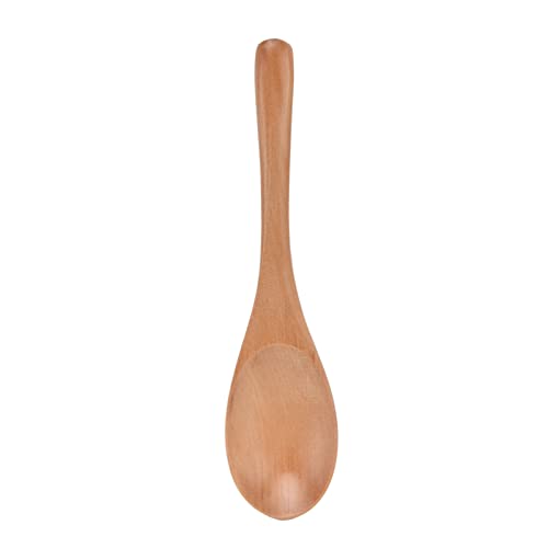 Restokki Chef Pomodoro Wooden Spoons,100% Natural Wood-Wooden Spoons Cooking Utensils, Scratch-Resistant Wooden Spoons for Cooking (16cm)