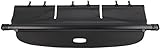 Étagère Arrière Rétractable De Coffre pour Toyota Verso 2009-2018 Noir Housse Colis Cargo Coque Cache-Bagages Couverture De Cargaison De Coffre