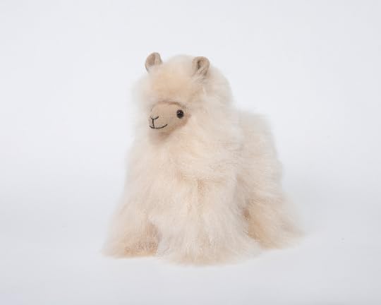 Miniatura 3 de baby alpaca made of wonderful alpaca fur, Handmade Cute Stuffed Animal Toy for Kids, Soft Cuddly Stuffed Bear for Girls and Boys, Plush Teddy Gift