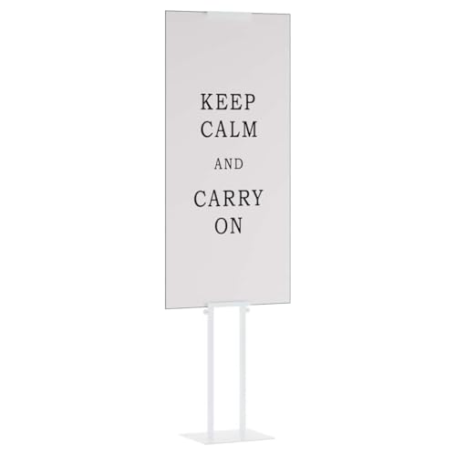 vidaXL Pantallas de Feria 2 pcs 30 x 24 x 208 cm Hierro, Display Moderno de Hierro Ajustable en Altura para Jardines y Terrazas, Soporte para Eventos al Aire Libre, Unidad de Exhibición, Decoración E