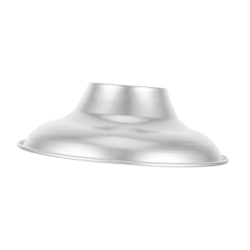Cabilock Wetterfester Aluminium Lampenschirm mit Mittelloch Robuster Outdoor Deckenlampenschirm für Werkstatt Industrie und Lager Schützender Metalldeckel für Lampen Cabilock Wetterfester Aluminium Lampenschirm mit Mittelloch Robuster Outdoor Deckenlampenschirm für Werkstatt Industrie und Lager Schützender Metalldeckel für Lampen