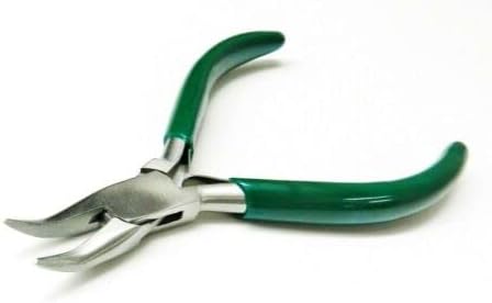Bent Nose Pliers Jewelry Making 5" Plier Beading Wire Wrapping Hobby Craft Work BY JTS
