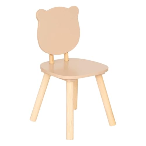 Atmosphera - Chaises de Table Enfant Douceur Beige l26xp26xh49cm