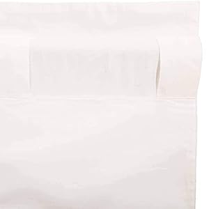 Vhcbrandssimplelifeflaxsolidcolorcottonlinenblendfarmhousekitchencurtainsrodpockethangingloops36x36tierpairantiquewhitelightcreme Urban Country Home Decor Vhc brands simple life flax solid color cotton linen blend farmhouse kitchen curtains rod pocket hanging loops 36×36 tier pair antique white light creme urban country home decor