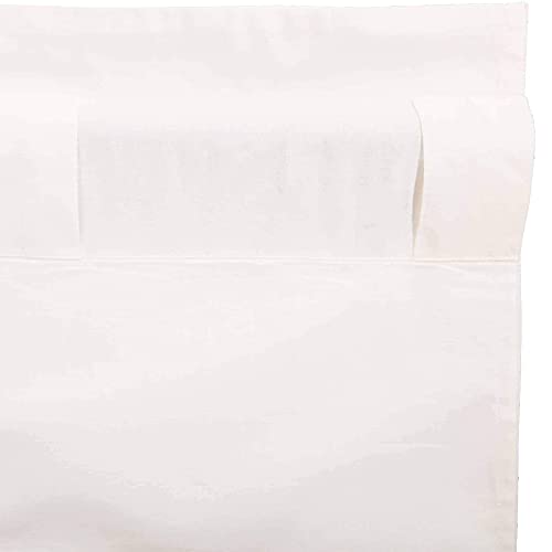 Vhcbrandssimplelifeflaxsolidcolorcottonlinenblendfarmhousekitchencurtainsrodpockethangingloops36x36tierpairantiquewhitelightcreme Urban Country Home Decor Vhc brands simple life flax solid color cotton linen blend farmhouse kitchen curtains rod pocket hanging loops 36×36 tier pair antique white light creme urban country home decor