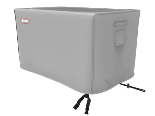 ATYARD 42-inch Outdoor Cover for Keter Unity (Small) Portable Table - UV Resistant, Breathable, All Weather (42" L x 24" W x 32" H) Gray by ATYARD - Used condition - Image 2