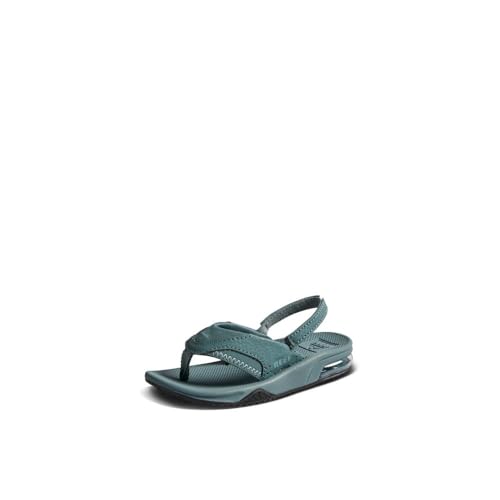 REEF Kids Boys Sandals, Little Fanning, Stormy Sea, 7 - image 6