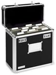 Vaultz Locking File Tote - Internal Dimensions: 10.75 Height X 13 Width X 6 Depth - External Dimensions: 12.3 Height X 14.0 Width X 7.3 Depth - Steel - Black