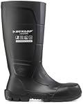 Dunlop Jobguard, Heavy duty Waterproof PVC Rain Boots, Green