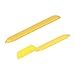 Aumotop 2Pcs Silicone Glue Removing Scraper Set Kit for Floor Tile Glass, Flexible Cleaning Tool for Various Surfaces, Yellow