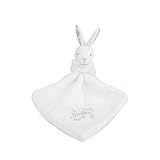 DOUDOU ET PELUCHE 2 EN 1 – Un adorable petit lapin en peluche tenant un doudou ultra doux pour offrir sécurité et réconfort aux tout-petits dès la naissance.