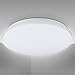 B.K.Licht Plafoniera LED 15W, diametro 275mm, luce bianca neutra 4000K, lampada da soffitto con illuminazione indiretta