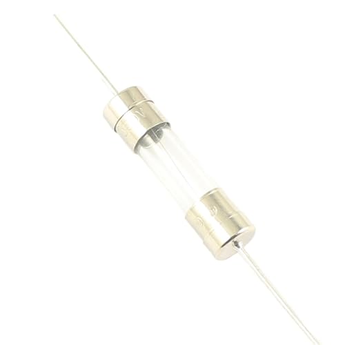 Fusible en verre 5x20mm 2A rapide à souder, tube de plomb axial 250V pour carte électronique