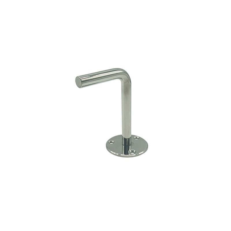 2 Ganci Appendiabiti in Acciaio Inossidabile 316 lucidato a Specchio, Gancio da Parete 54 x 102,5 mm, Hardware Marino