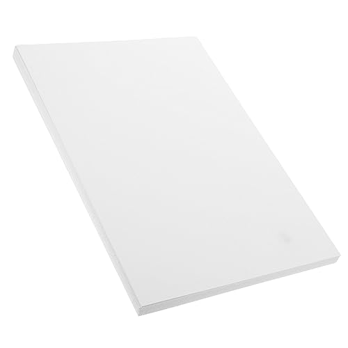 HOMSFOU A4厚手画用紙 50枚入り 子供用絵画用紙 カードシート ポータブル 描画用 厚さと耐久性兼ね備 アートクラフト用紙