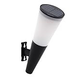 Tofficu Solar Wall Lamp Waterproof Solar Outdoor Lighting Tool for Garden Yard Pathway