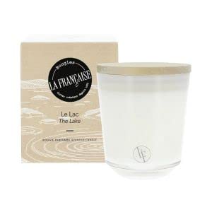 Bougies La Francaise - French-Made Scented Candle Jar - The Lake - Made in France, 200 Grams, +/- 40-Hour Burn Time - ‎3.35 x 3.35 x 4.03 inches