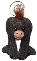 OOAK Handmade Donkey Ornament, inspired by Nestor The Long Eared Donkey Nativity, Christmas