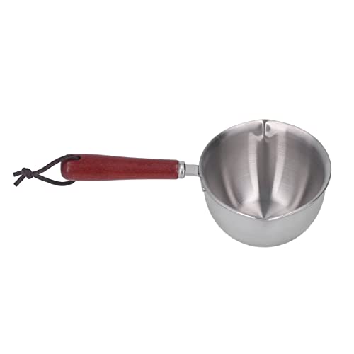 Olla para leche SIXRUN de acero inoxidable 304 con fondo de inducción de 200ml 2