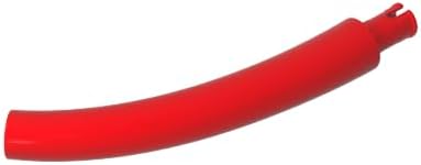Gobricks 40378 Animal Accessory - Tail Bone Middle Section, Red, 10 pcs | GDS-90504. Compatible with LEGO bricks. MOC brick replacement parts, consistent color matching, precision manufacturing.