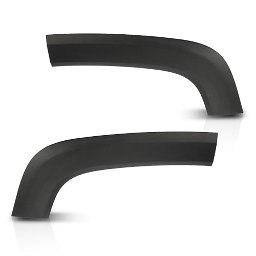 PIT66 Rear Left & Right Fender Trim Molding Moulding Compatible with Jeep Renegade 2015-2023 5XB67LXHAA, 5XB66LXHAA, CH1790104, CH1791104 Black