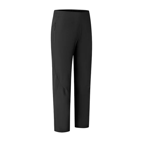 Mens Dress Pants Business Straight Leg Flat Front Trousers with Pockets Work Office Pants Lightweight Comfy Fashion4