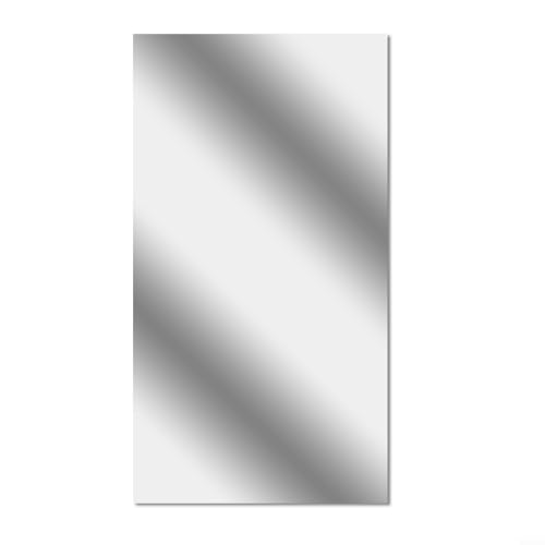Besttoolifes Autocollant mural en PET pour décoration d'intérieur, film vinyle effet miroir réfléchissant, facile à appliquer, pour fond TV, mur, salle de bain, plafond et
