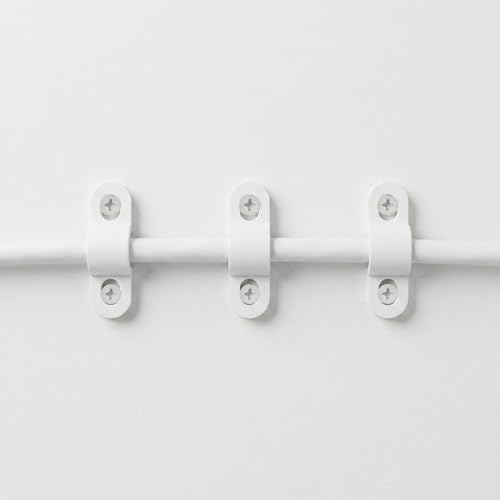 Kisangel 100PCS Clips para Organizador de Cables, 1.2x0.4x0.3in Sujetador de Cable para Escritorio, TV, USB, Gestión de Cables de Alimentación en Casa, Auto, Oficina Bajo Escritorio Blanco miniatura 5