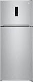 LG No Frost Fridge with Freezer on Top, Net Capacity 401 Liter, Touch Control, GTF402SSAN