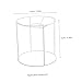 Gadpiparty Stylish Diy Lampshade Ring Frame Easy to Install Industrial Table Lamp Chandelier Stand E27 Bulb Support