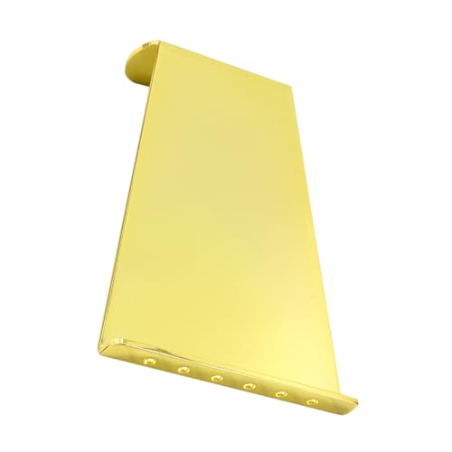 BESPORTBLE 6 Strings Guitar Bridge Tailpiece for String Jazz Electric Guitar Replacement Stylish Design Durable Practical Tailpiece for Enhanced Playing Experience